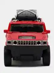Красный металлическая коллекционная машинка Hummer