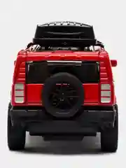 Красный металлическая коллекционная машинка Hummer