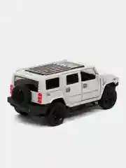 Серебряный металлическая коллекционная машинка Hummer
