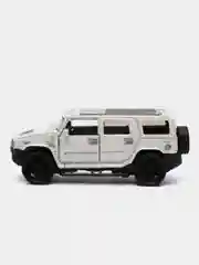 Серебряный металлическая коллекционная машинка Hummer