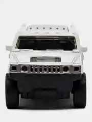 Серебряный металлическая коллекционная машинка Hummer