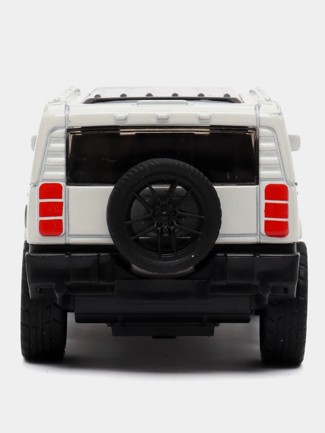 Серебряный металлическая коллекционная машинка Hummer