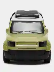 Зеленый металлическая коллекционная машинка Land Rover Defender