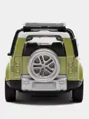 Зеленый металлическая коллекционная машинка Land Rover Defender