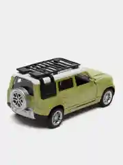 Зеленый металлическая коллекционная машинка Land Rover Defender
