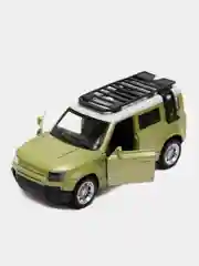 Зеленый металлическая коллекционная машинка Land Rover Defender