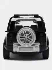 Черный металлическая коллекционная машинка Land Rover Defender