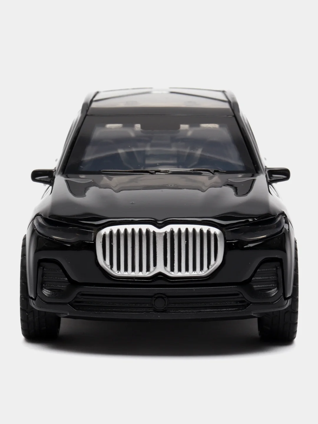 Черный металлическая коллекционная машинка BMW X7