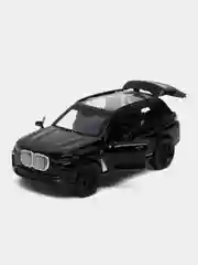 Черный металлическая коллекционная машинка BMW X7