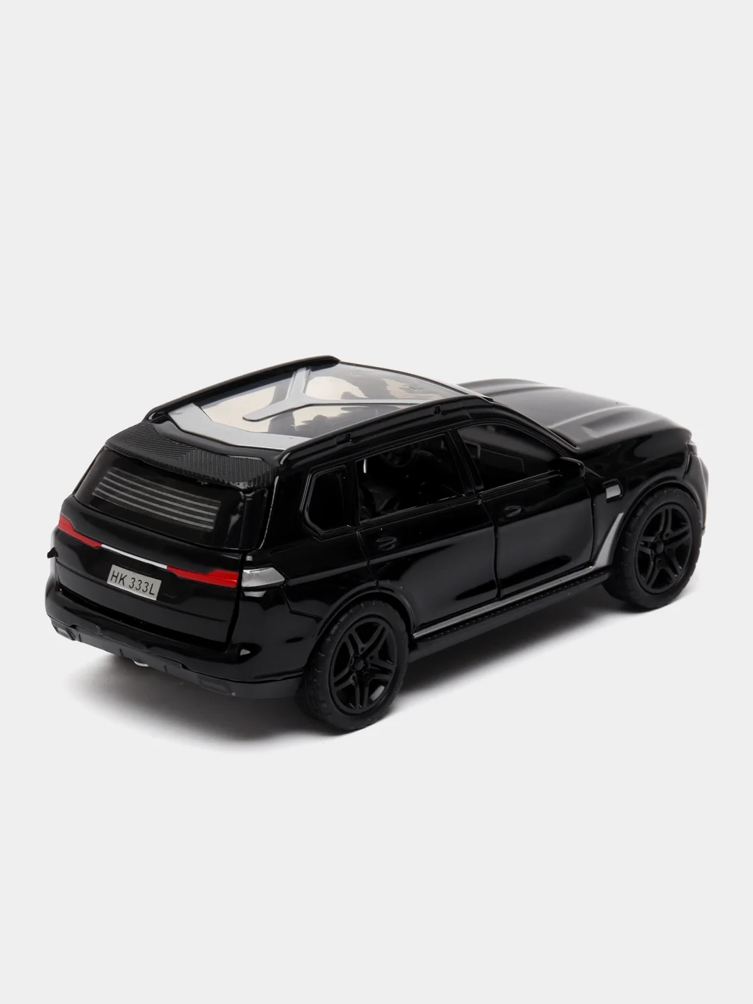Черный металлическая коллекционная машинка BMW X7