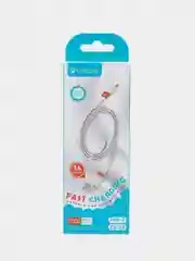 Белый зарядный кабель USB - Type-C Micro, Lightning, iPhone, провод, зарядник, шнур, зарядка