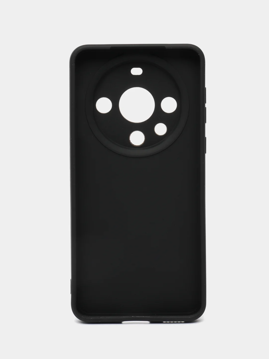 Черный силиконовый чехол для Huawei Mate 60 Pro (Хуавей Мейт 60 Про)