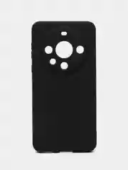 Черный силиконовый чехол для Huawei Mate 60 Pro (Хуавей Мейт 60 Про)