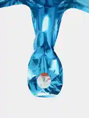 Голубой воздушные фольгированные шары " Животные"
