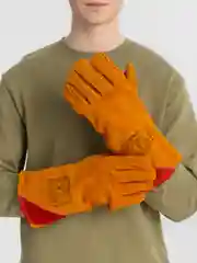 Краги спилковые Русские Львы