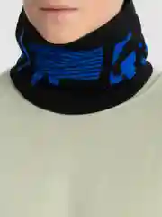 Алый снуд спортивный, с сеткой для дыхания