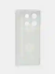Хром силиконовый чехол на Infinix Zero 30 5G (Инфиникс Зеро 30 5G), с рисунком, защита камеры