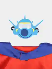 Синий костюм "Супер крылья" детский карнавальный для детей 3-5 лет