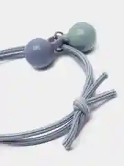 Небесно-голубой резинка для волос женская, с камнем, 1 штука, в разных расцветках