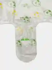 Бежевый воздушный шар на выписку фольгированный