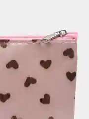 Конфетный косметичка с сердечками