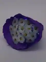 Готовый!Светящийся букет из ромашек