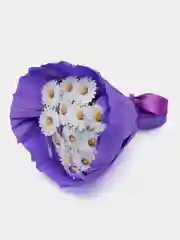 Готовый!Светящийся букет из ромашек