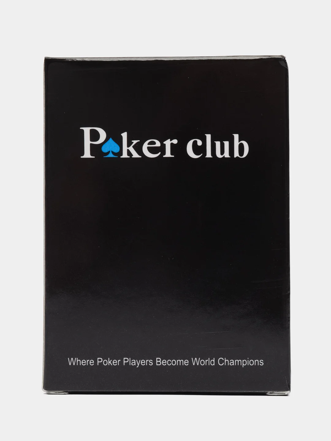 Голубой игральные карты для покера пластиковые 54 шт, Poker club/ Full Tilt/ Poker Stars