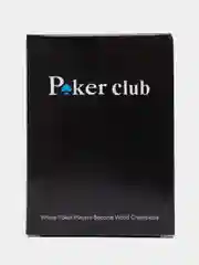 Голубой игральные карты для покера пластиковые 54 шт, Poker club/ Full Tilt/ Poker Stars