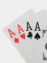 Голубой игральные карты для покера пластиковые 54 шт, Poker club/ Full Tilt/ Poker Stars
