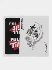 Черный игральные карты для покера пластиковые 54 шт, Poker club/ Full Tilt/ Poker Stars