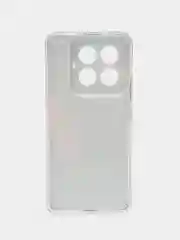 Индиго силиконовый чехол на Xiaomi 14 Pro (Сяоми 14 Про), прозрачный, с рисунком, защита камеры