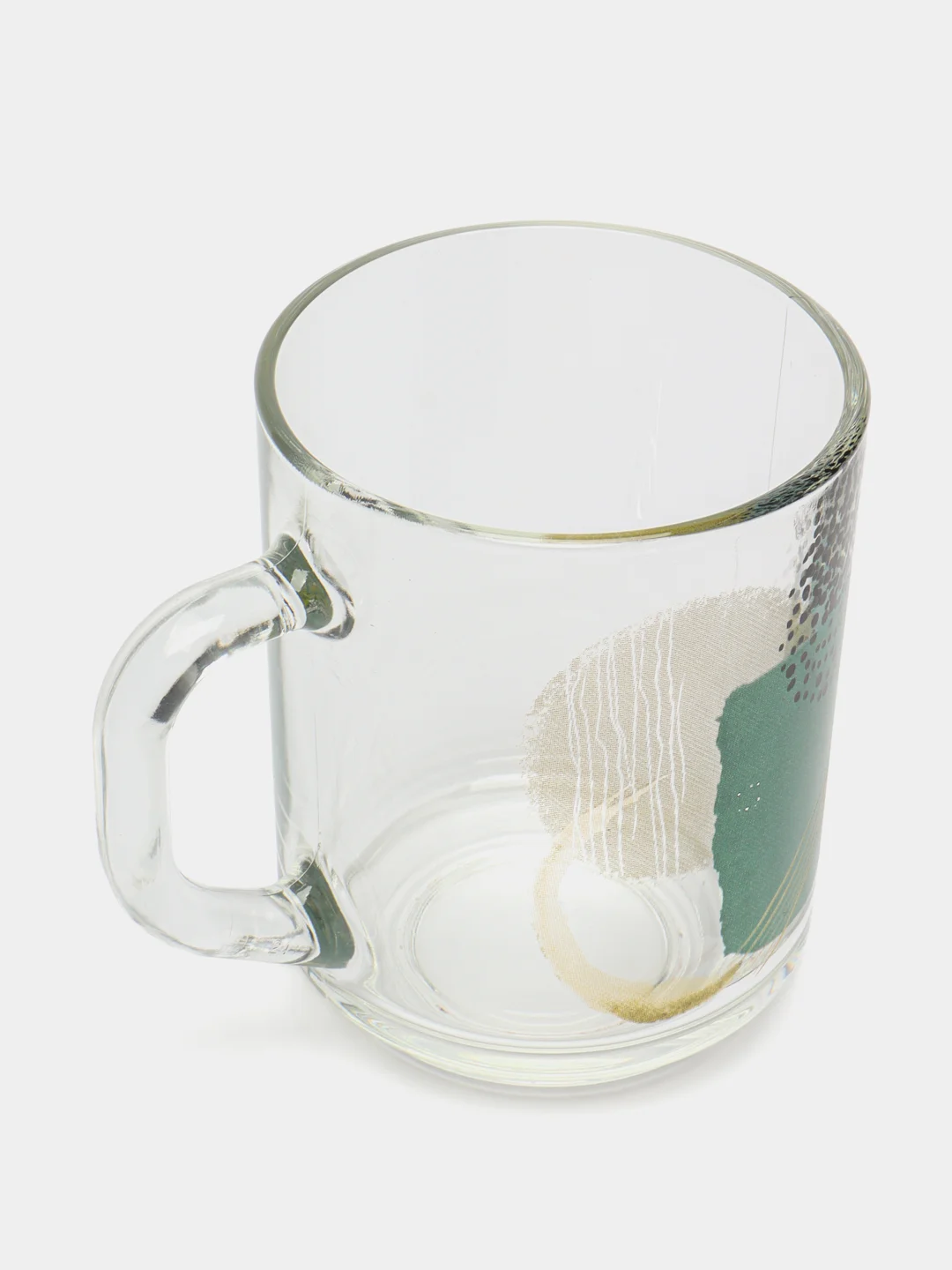 Зеленый кружка Gren tea Абстракция
