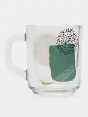 Зеленый кружка Gren tea Абстракция