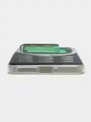 Угольный силиконовый чехол на Xiaomi 14 Pro (Сяоми 14 Про), прозрачный, с рисунком, защита камеры