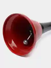 Алый колокольчик настольный 5,5 х 12,5 см (Разные Цвета)