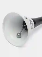 Белый колокольчик настольный 5,5 х 12,5 см (Разные Цвета)