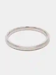 Золотой матовое кольцо из титановой стали