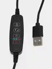 Тёмно-серый фитолампа USB, для рассады и растений, с таймером