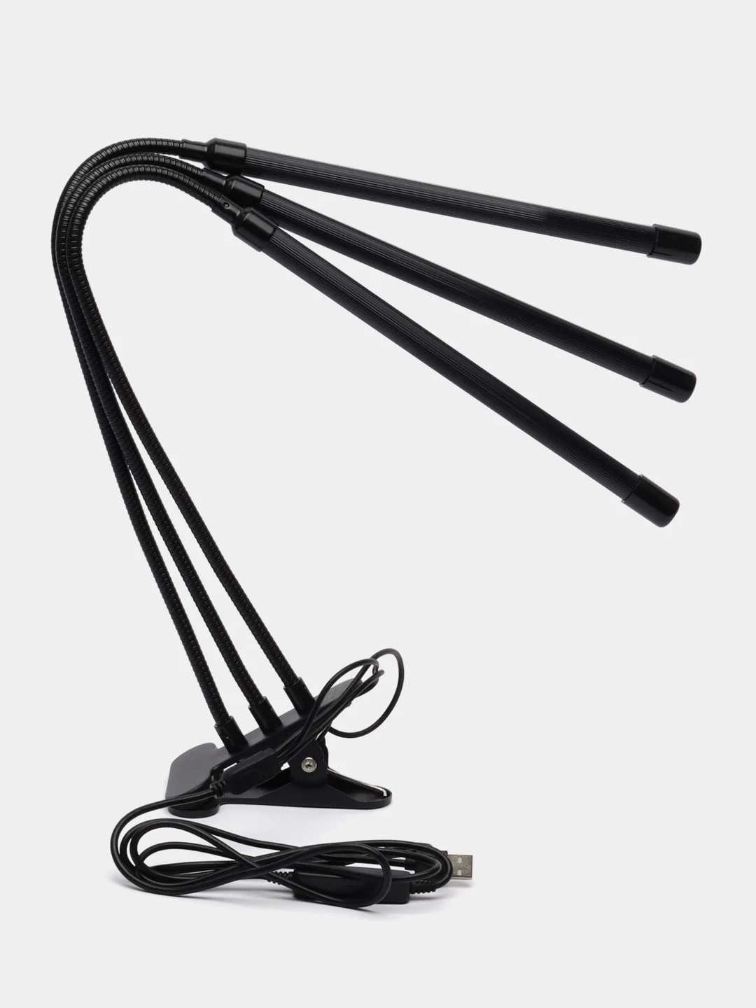 Хром фитолампа USB, для рассады и растений, с таймером