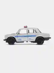 Серый металлик металлическая коллекционная машинка ВАЗ 2106