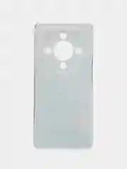 Светло-синий силиконовый чехол на Honor X9B (Хонор X9B), прозрачный, с рисунком, защита камеры