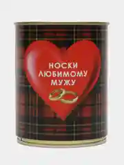 Лайм носки мужские в банке