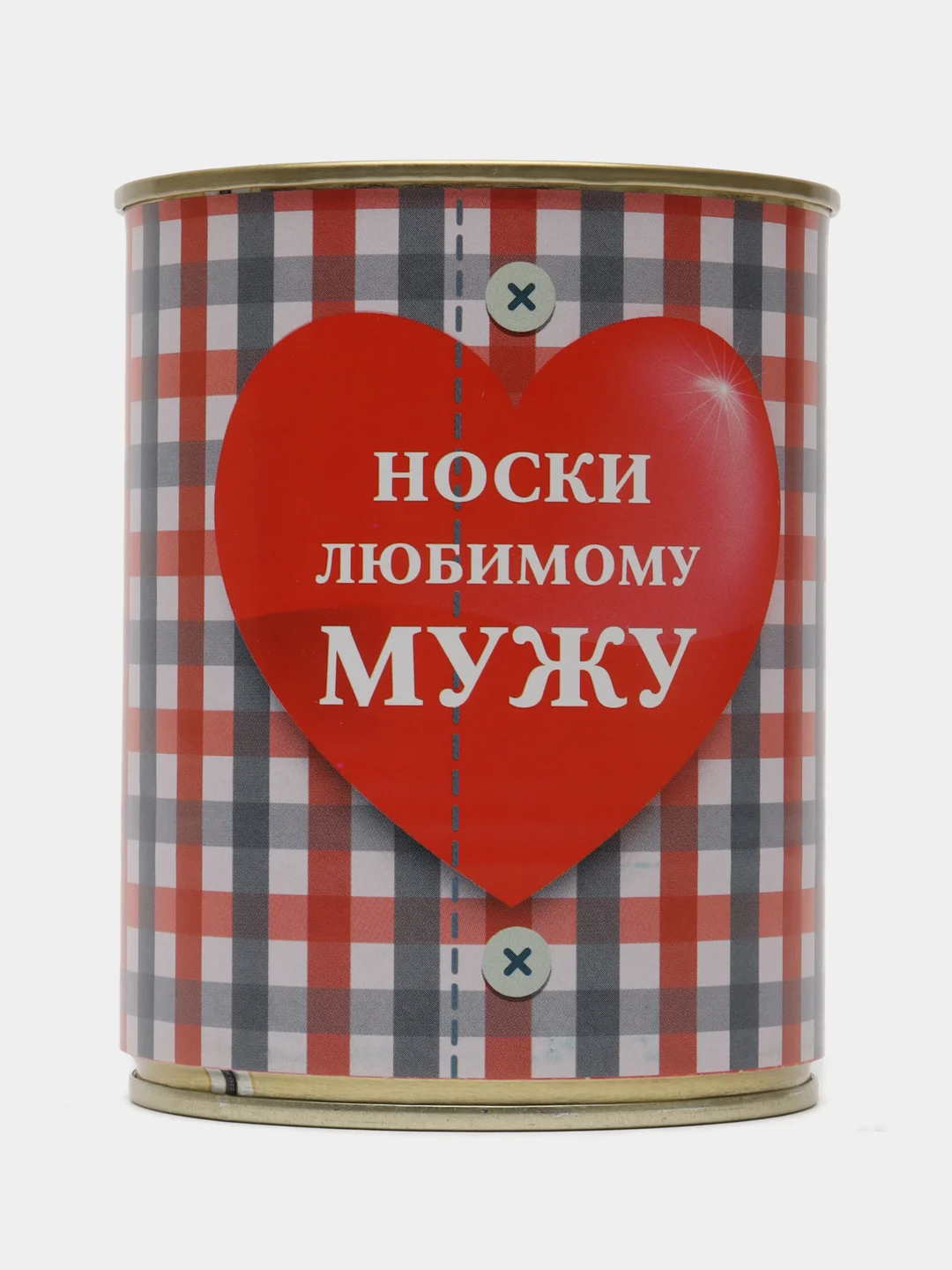 Серебряный носки мужские в банке