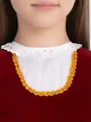 Бордовый костюм Красная шапочка