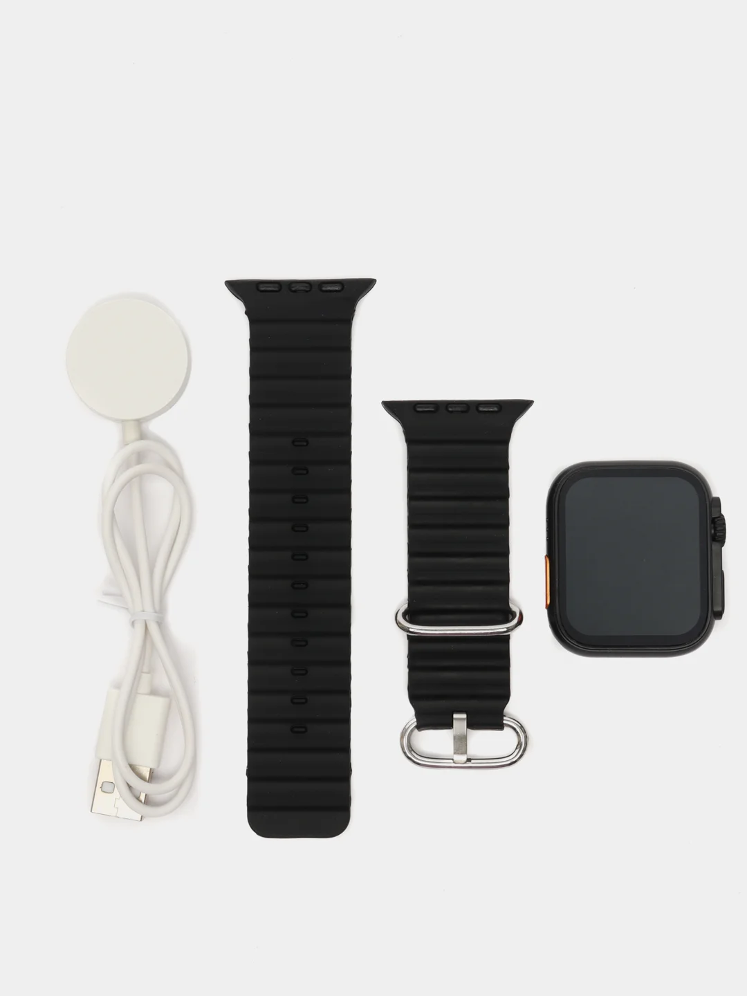 Черный умные смарт-часы Smart Watch T800 Ultra