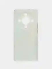 Голубой силиконовый чехол на Honor X9B (Хонор X9B), прозрачный, с рисунком, защита камеры