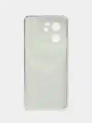 Угольный силиконовый чехол на Xiaomi 13T (Сяоми 13Т), с рисунком, защита камеры