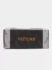 Бронзовый замок врезной VЕTTORE 1126 AB m60 в комплекте с ручкой и цилиндром (Бронза)