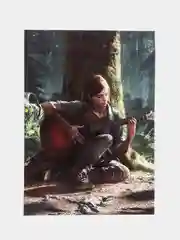Постер интреьреный игра "Одни из нас, Last of Us"